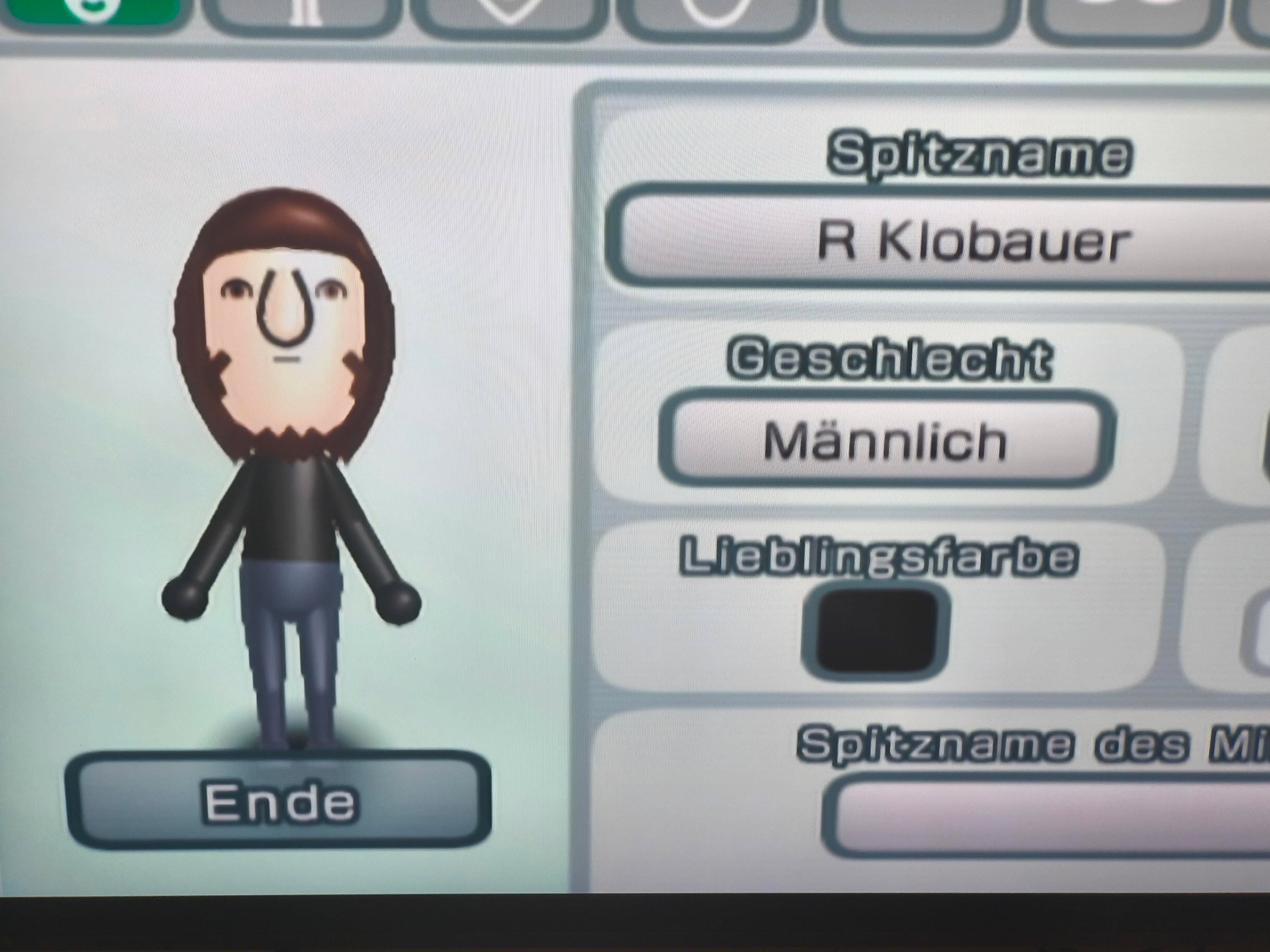 Mii Design von Moritz