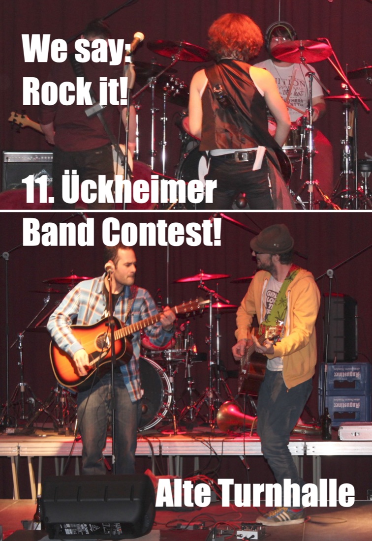 Plakat: Ückheimer Band Contest