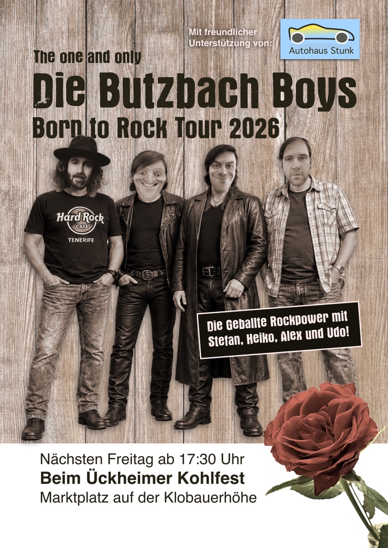 Plakat: Die Butzbach Boys