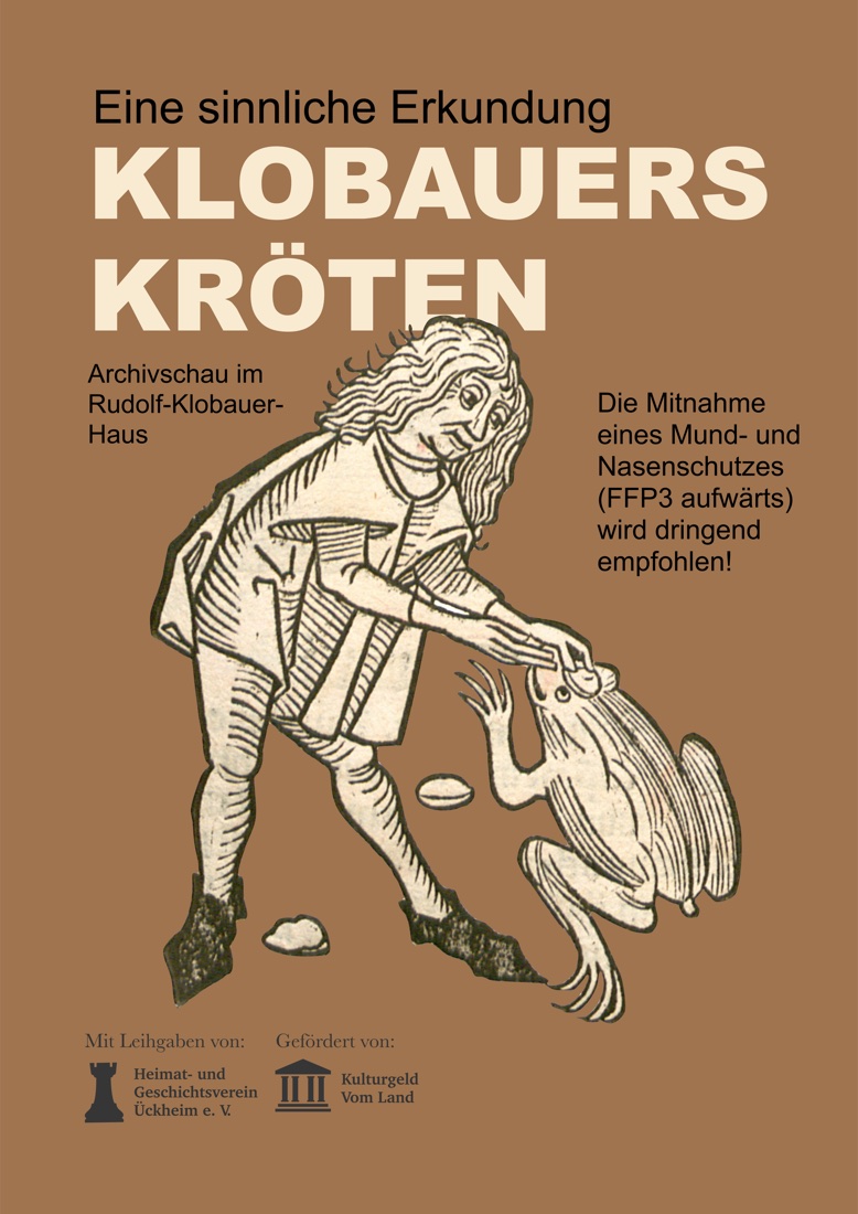 Plakat: Klobauers Kröten