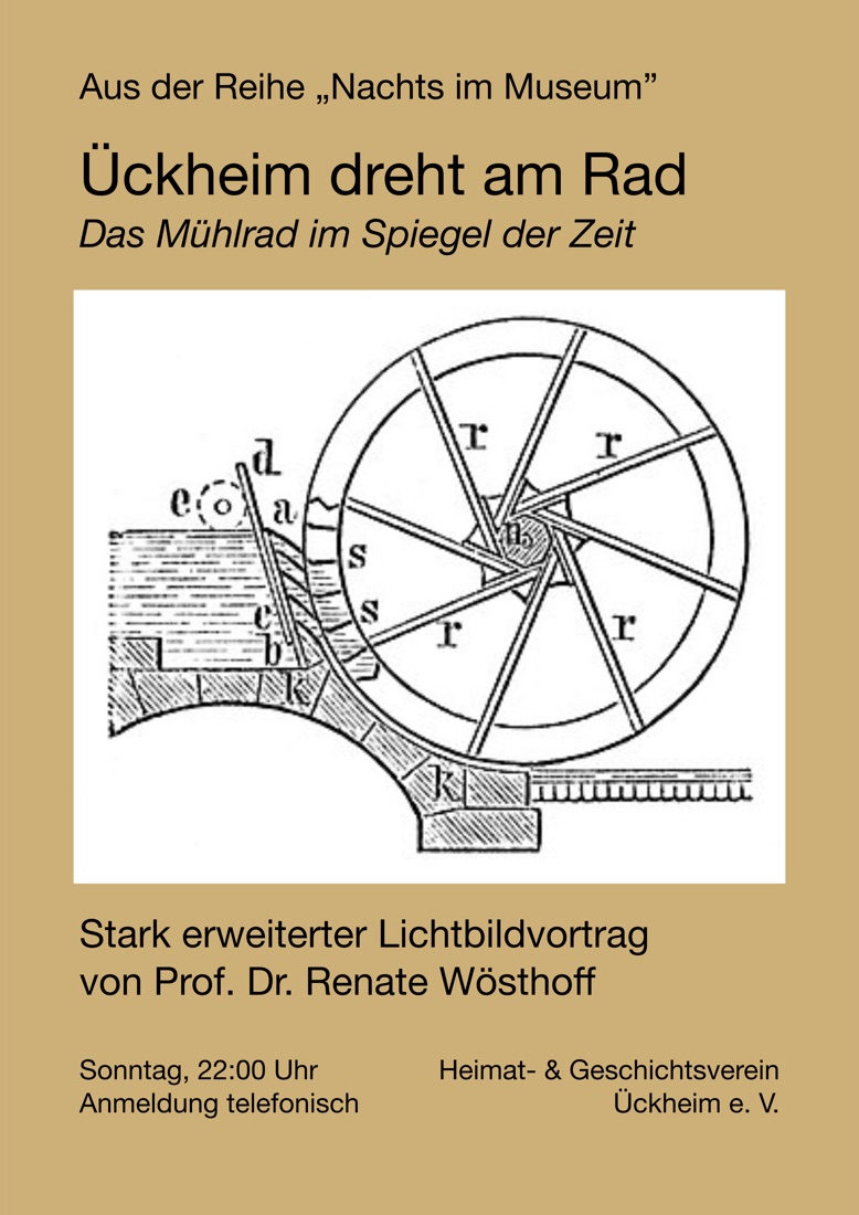 Plakat: Ückheim dreht am Rad