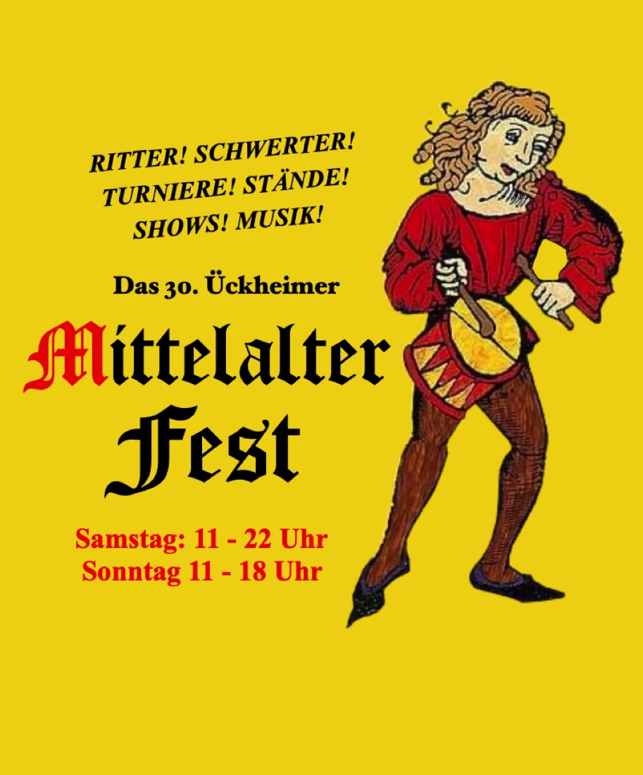 Plakat: Ückheimer Mittelalterfest